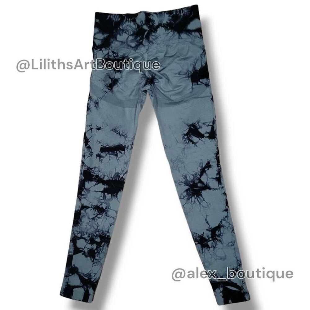 Tie Dye Leggings (E064)-Size M for Women - Picture 3 of 5